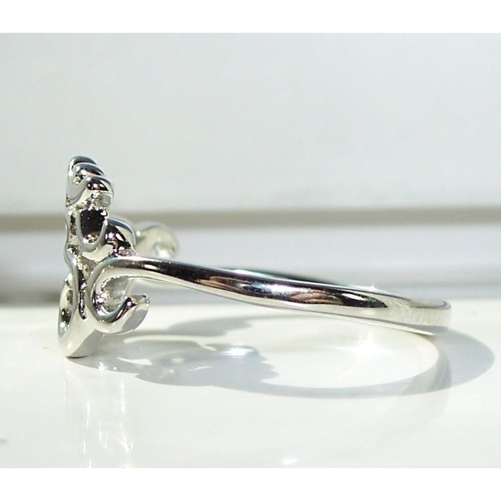 925 STERLING SILVER Om Symbol Ring - Picture 7 of 16
